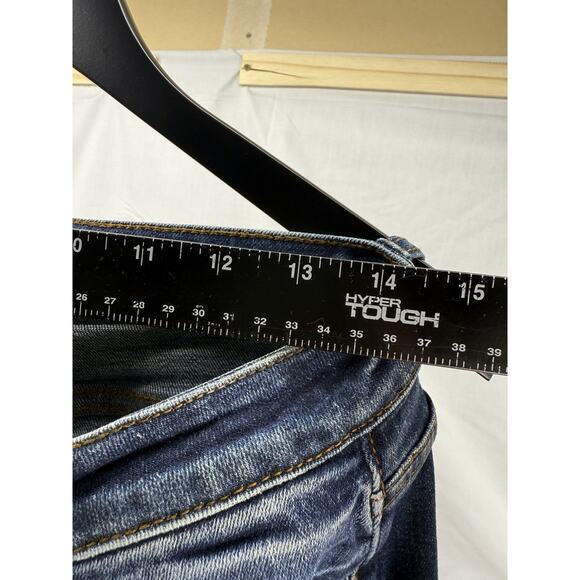 KanCan LA Distressed Skinny Jeans Women’s Size 11/29 Cropped Ankle Blue EUC? - Picture 12 of 16